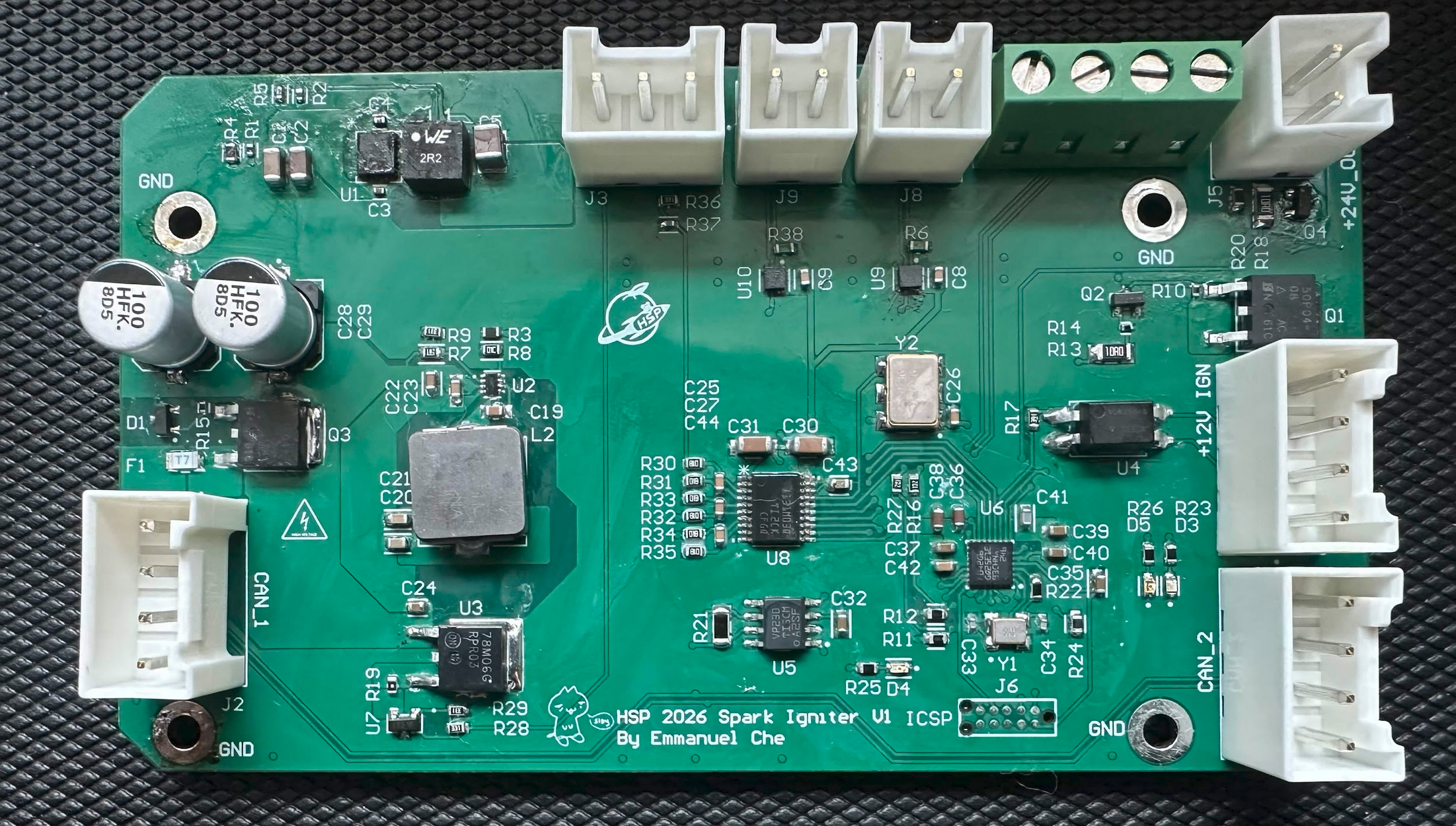 Spark Ignitor PCB title image